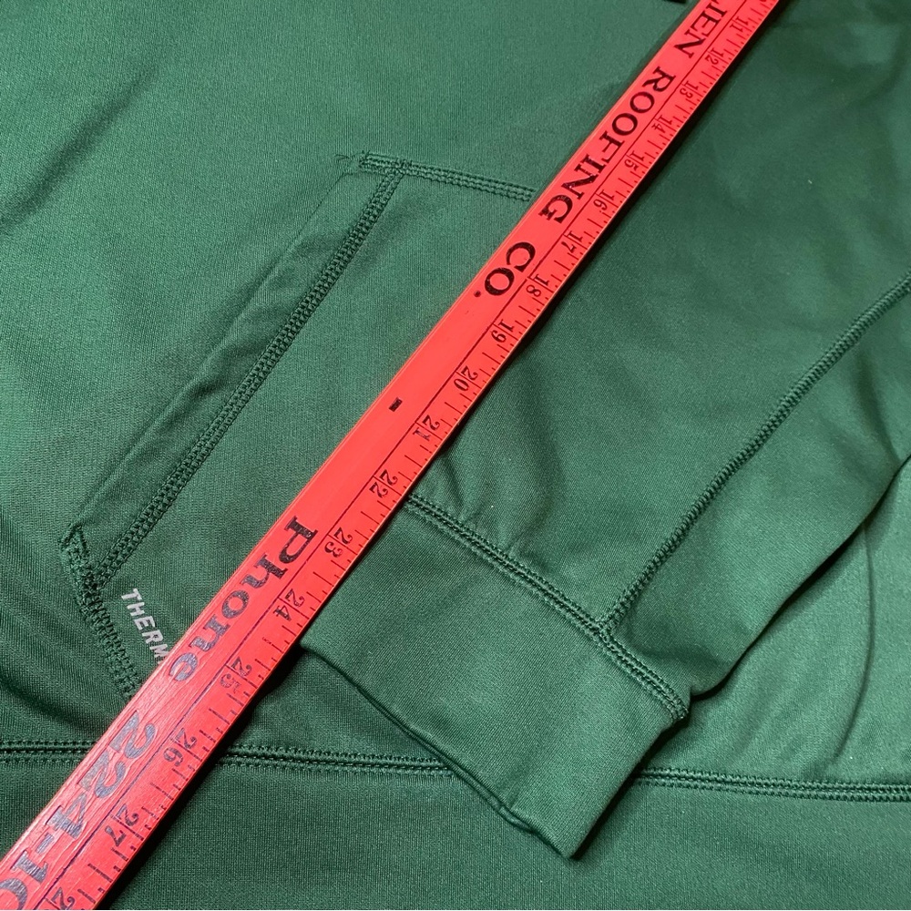 Nike Therma Fit Hoodie Mens XL Green Athletic Pullover Sweatshirt - Picture 9 of 12